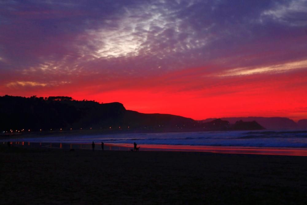 Atardecer en Salinas.