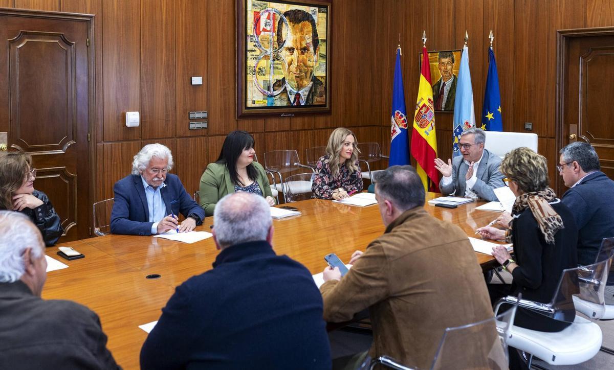 Una imagen de la Xunta de Goberno provincial. | FDV