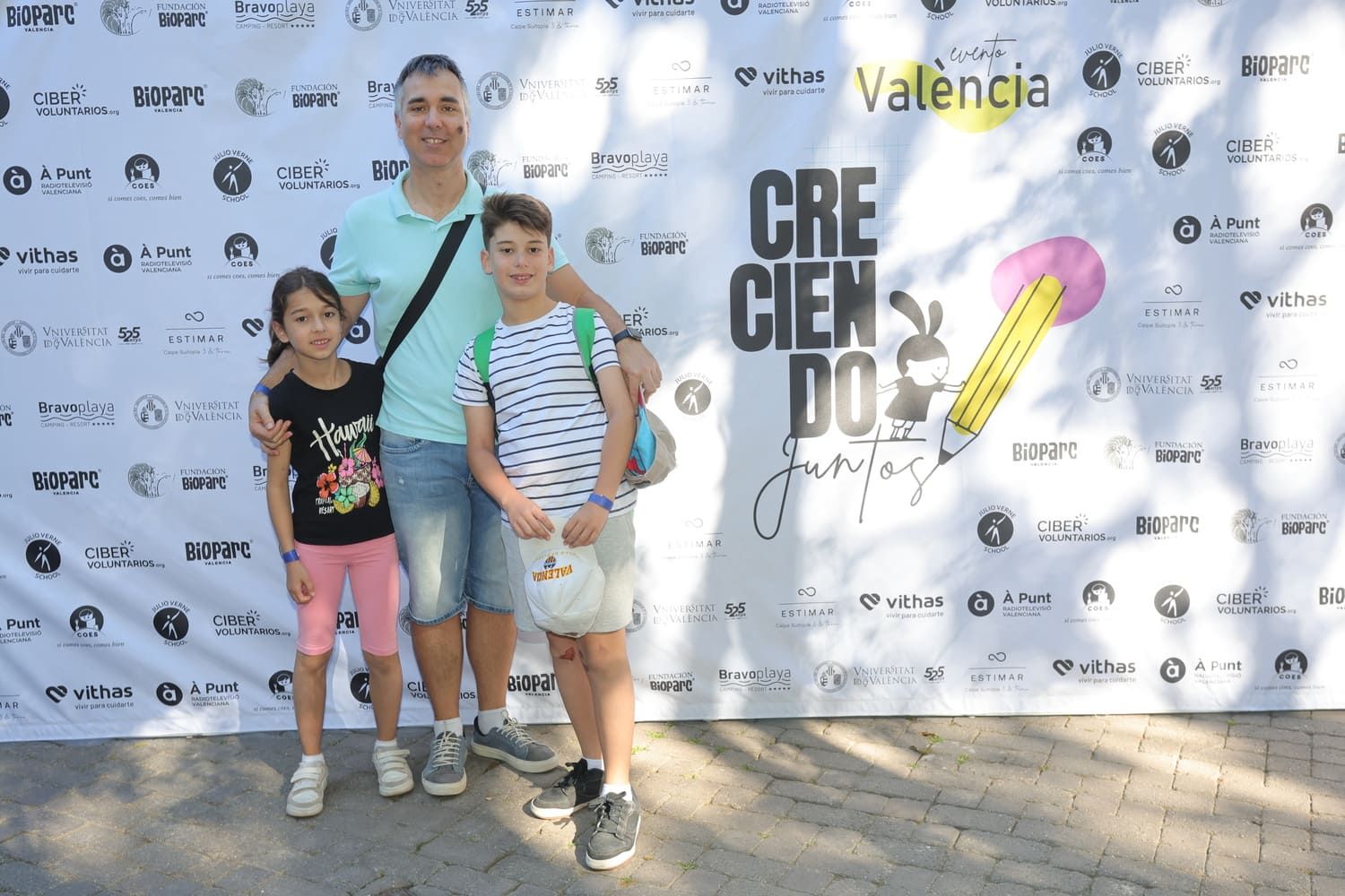 'Creciendo Juntos' en Bioparc València: photocall de todos los asistentes