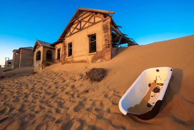 Kolmanskop, el pueblo sepultado por arena