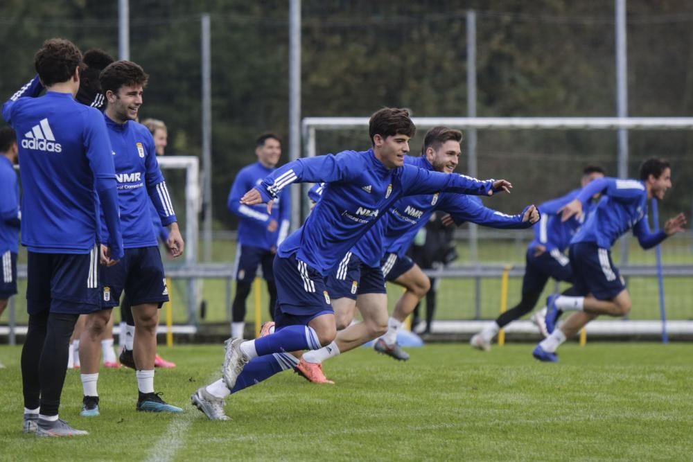 Entrenamiento del Oviedo