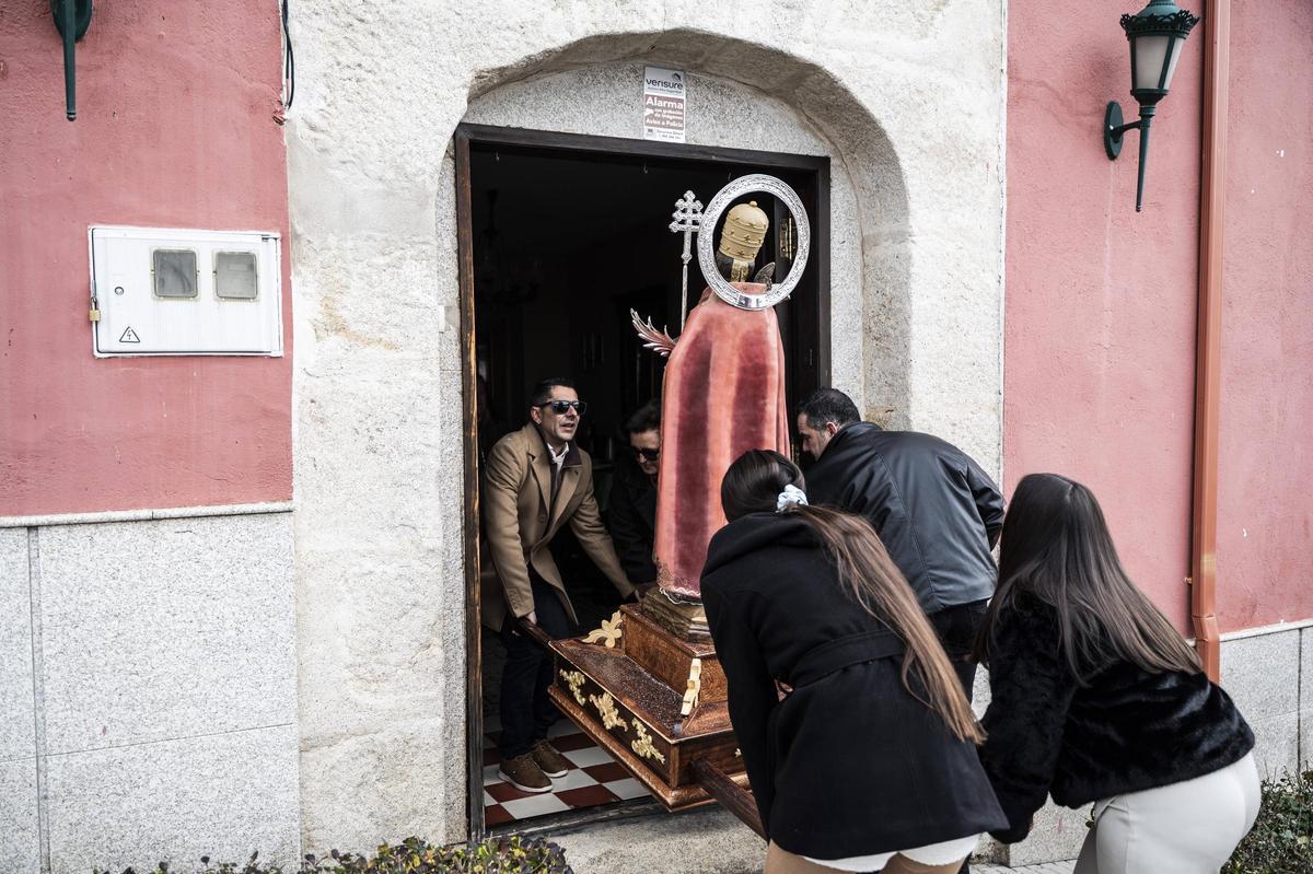 Fotogalería | San Fabián y San Sebastián, en procesión en Portezuelo