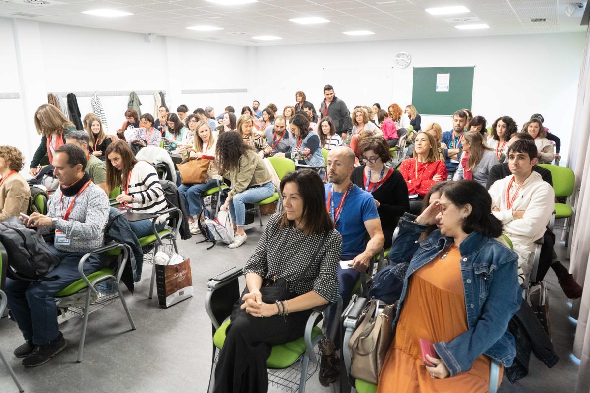 Asistentes a la Jornada, en la Escuela de Enfermería de Zamora