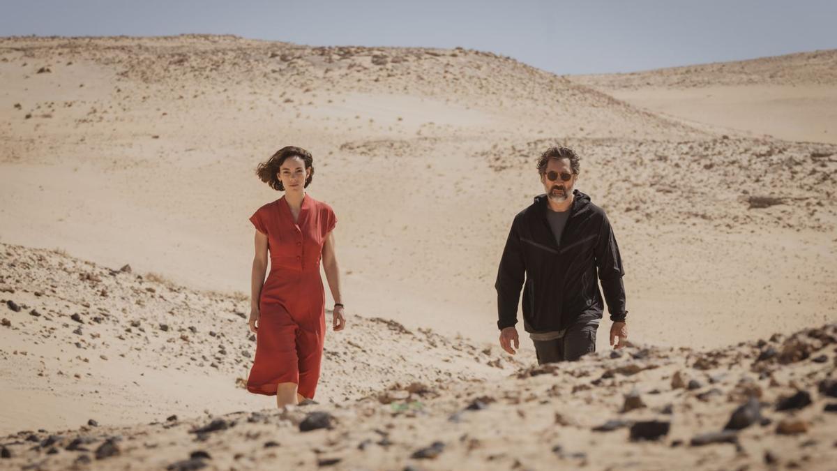 Vicky Luengo i Javier Bardem en una escena del film