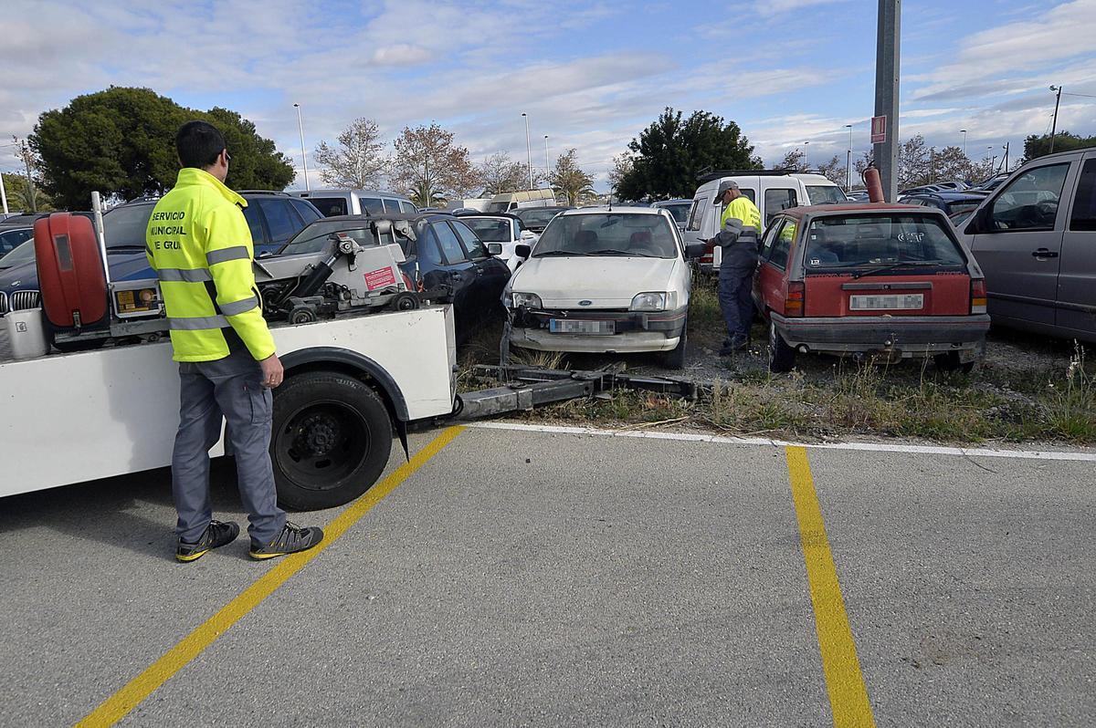 Depósito de vehículos en Elche