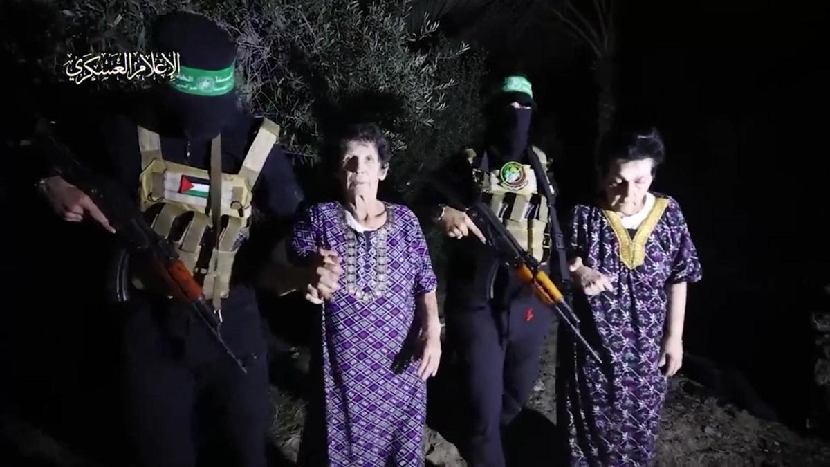 Liberadas dos ancianas israelís secuestradas por Hamás