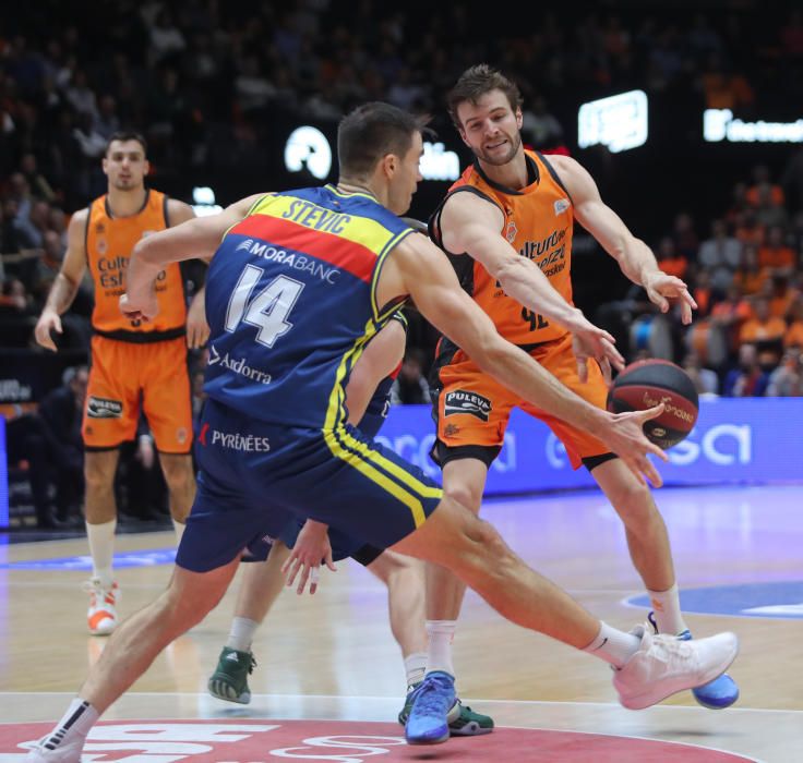 Valencia Basket - Morabanc Andorra, en imágenes