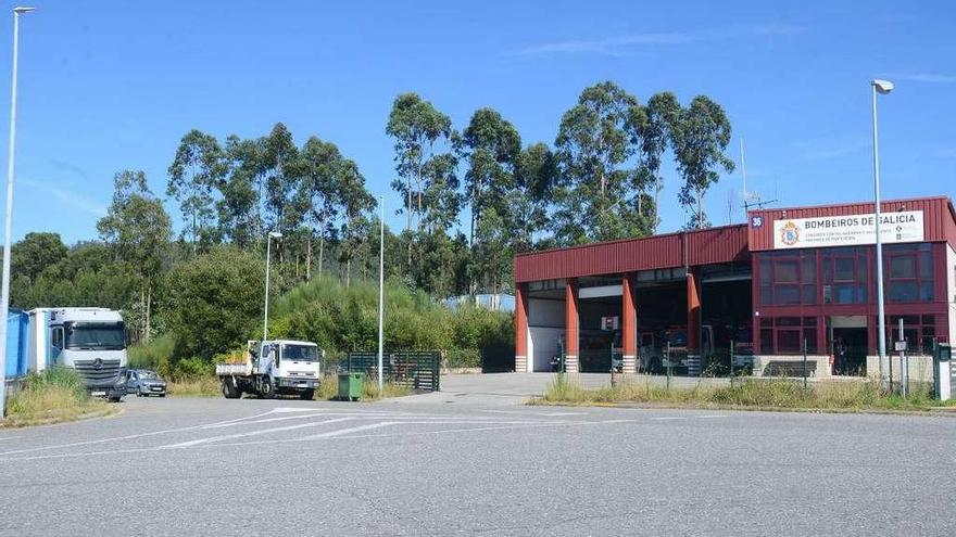 Parque de Bomberos del Servicio Provincial en O Morrazo. // G. Núñez