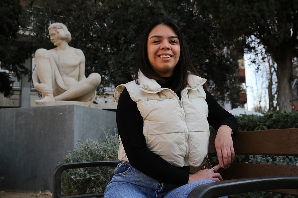 Fátima, víctima de bullying.