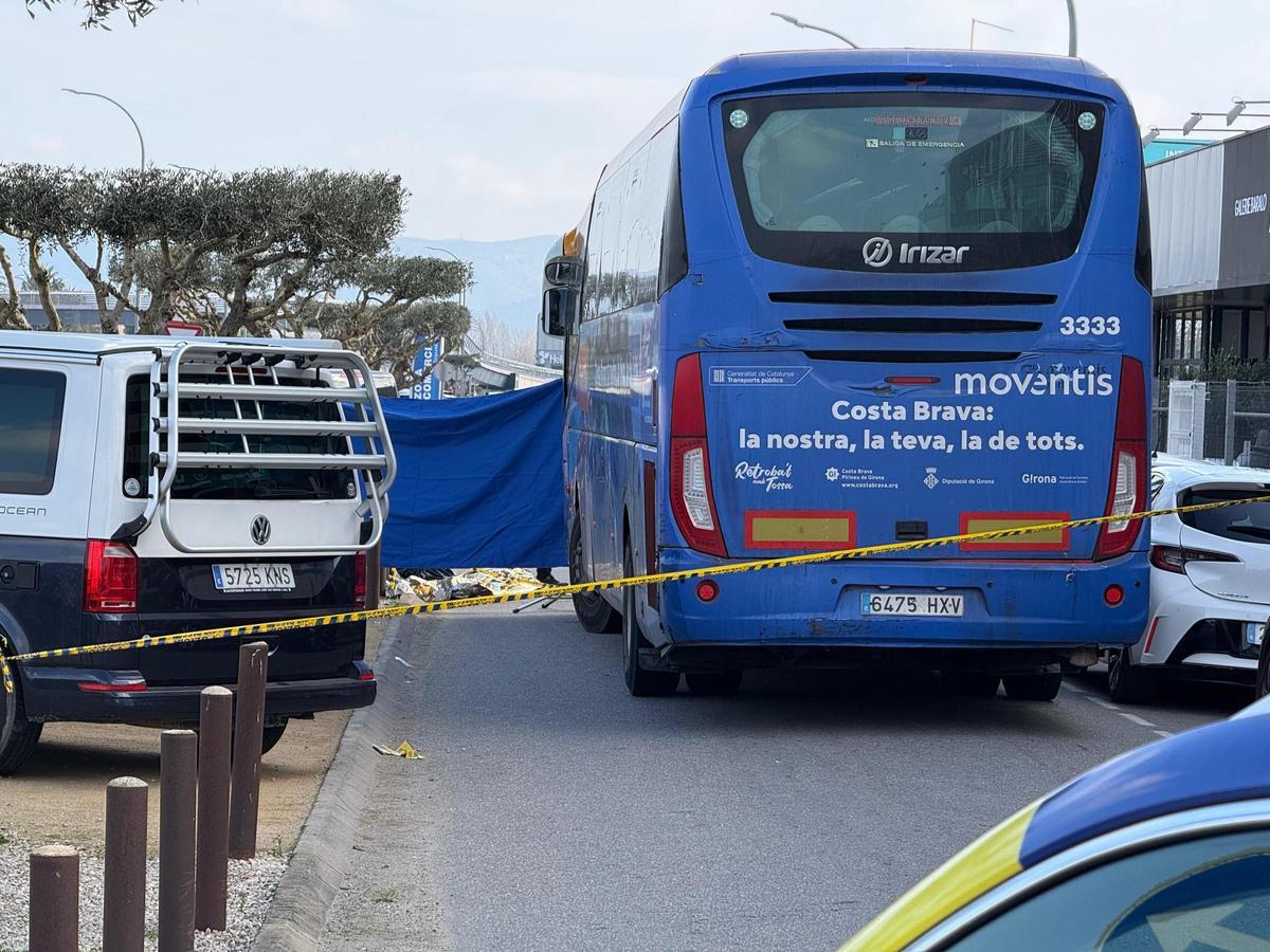 Les fotos de l'accident d'Empuriabrava on ha mort una mestra
