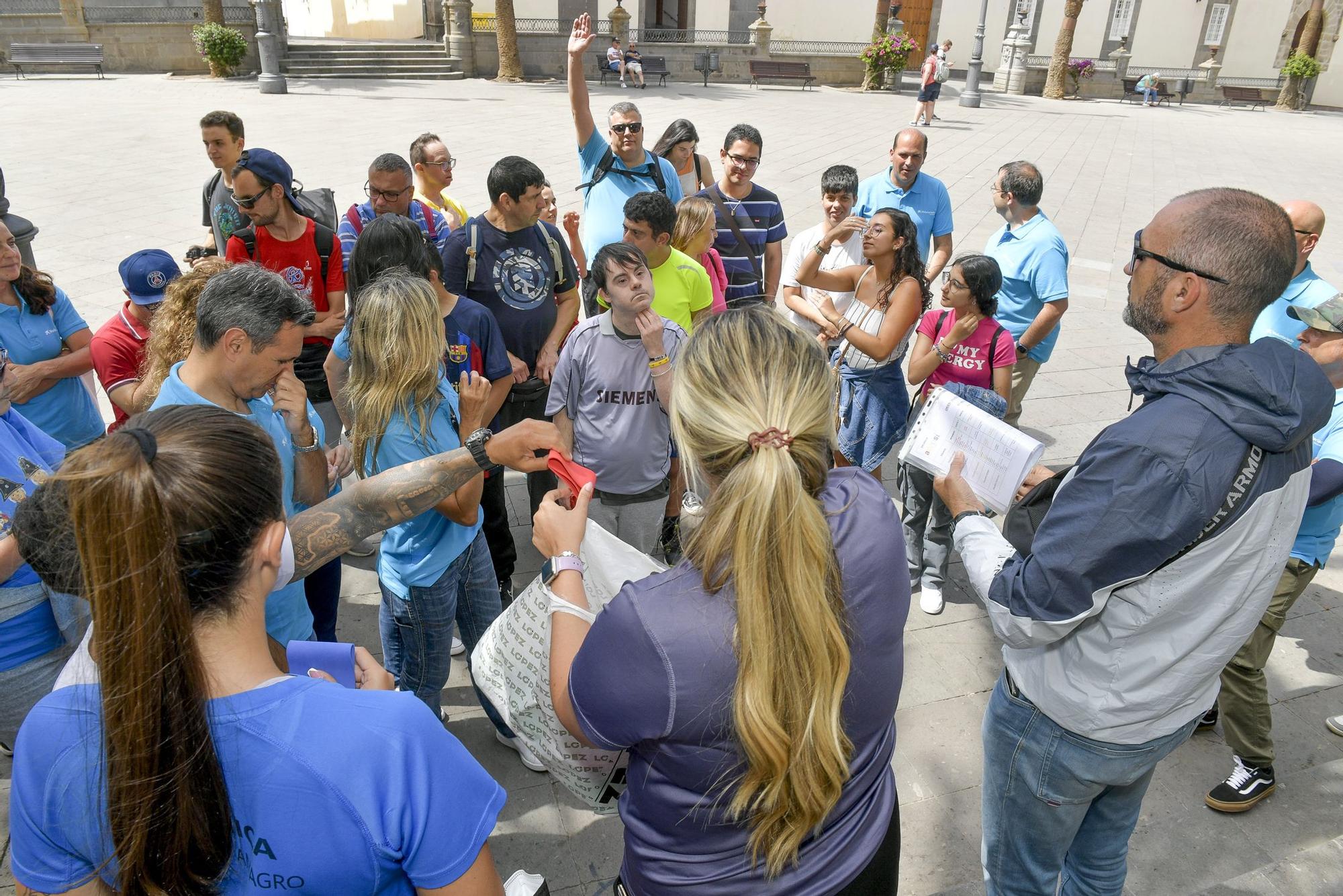 La Caixa y Adepsi oganizan una carrera de orientación en el casco histórico