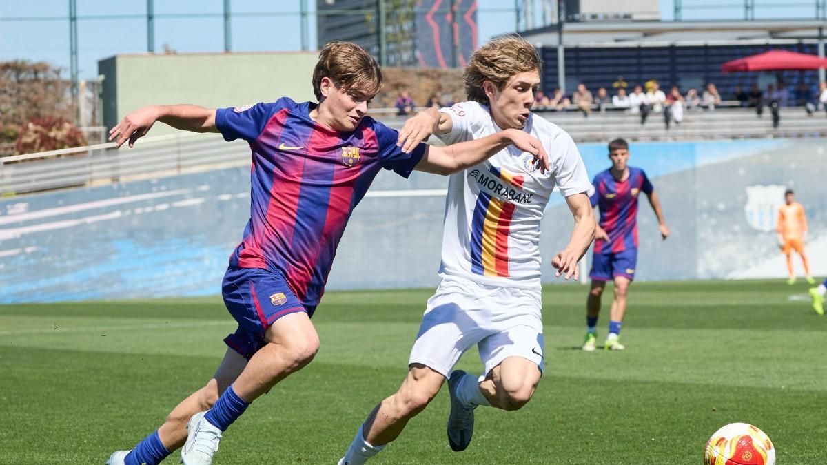 Iu Martínez se ha ganado la titularidad con el Juvenil A