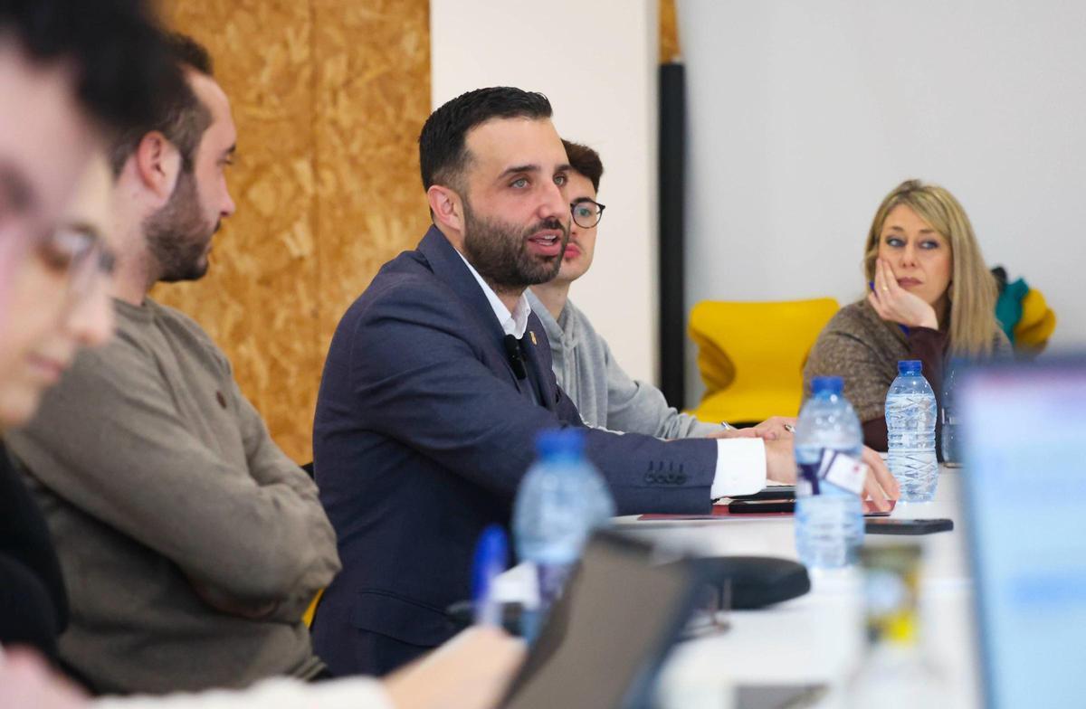 El alcald, en su intervención.