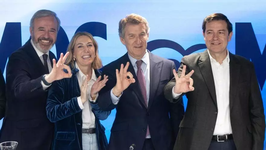 Feijóo pide a Vox "responsabilidad" para formar gobiernos en las comunidades