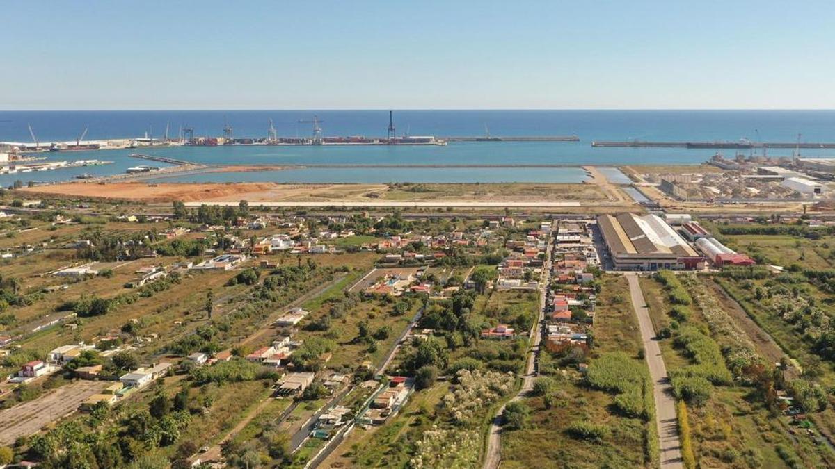 Imagen de la dársena sur de PortCastelló.