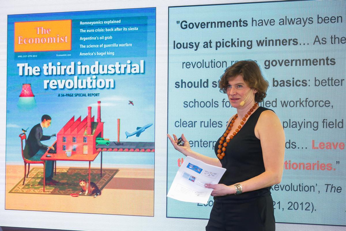 La economista Mariana Mazzucato volverá a participar en el IND+I Day de este año después de su presencia en la segunda edición, en 2017.