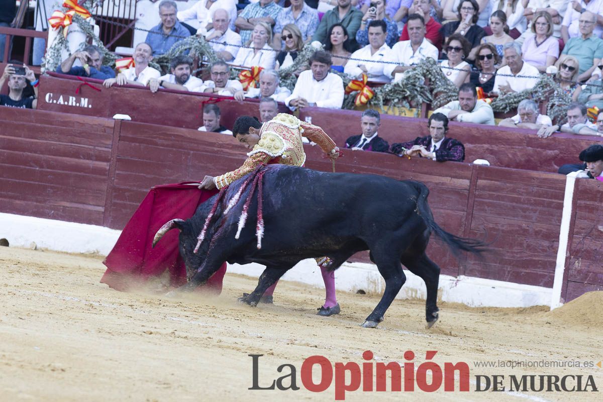 Tercer festejo de la Feria Taurina de Murcia (Talavante, Paco Ureña y Roca Rey), en imágenes