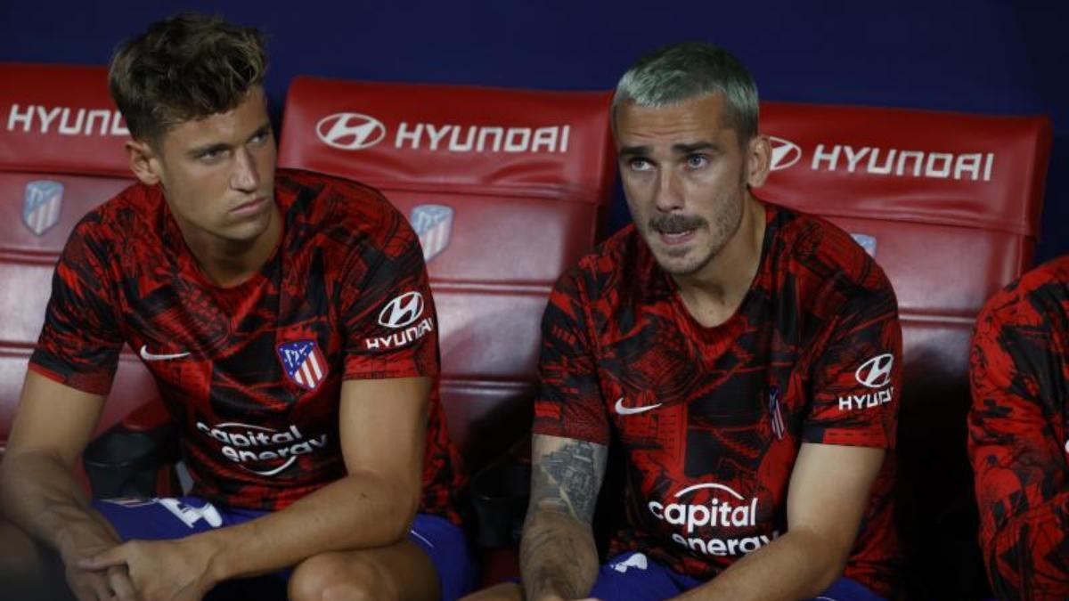 Griezmann acumuló pocos minutos durante el primer tramo de temporada