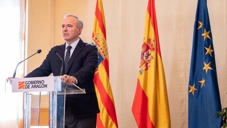 Declaración institucional de Jorge Azcón sobre el pacto entre el PSOE y Junts