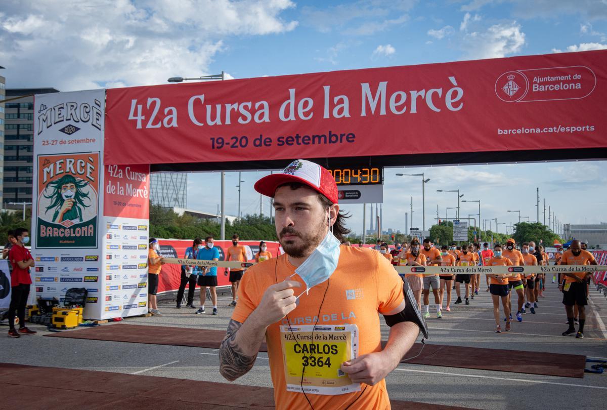 Barcelona 19/09/2020 Barcelona.CURSA MERCE
En el caos de la carrera tradicional, las inscripciones cerrarán este 15 de septiemb