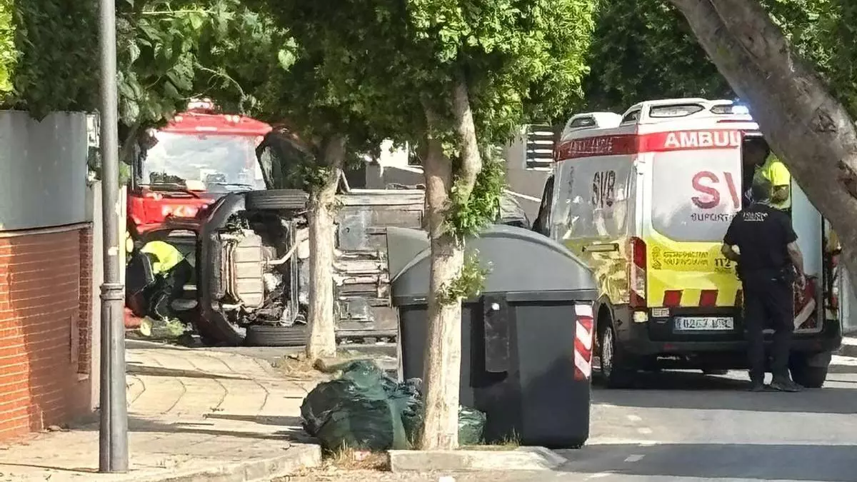 La alerta de los vecinos de Sol y Luz de San Vicente: cinco accidentes de tráfico en mes y medio