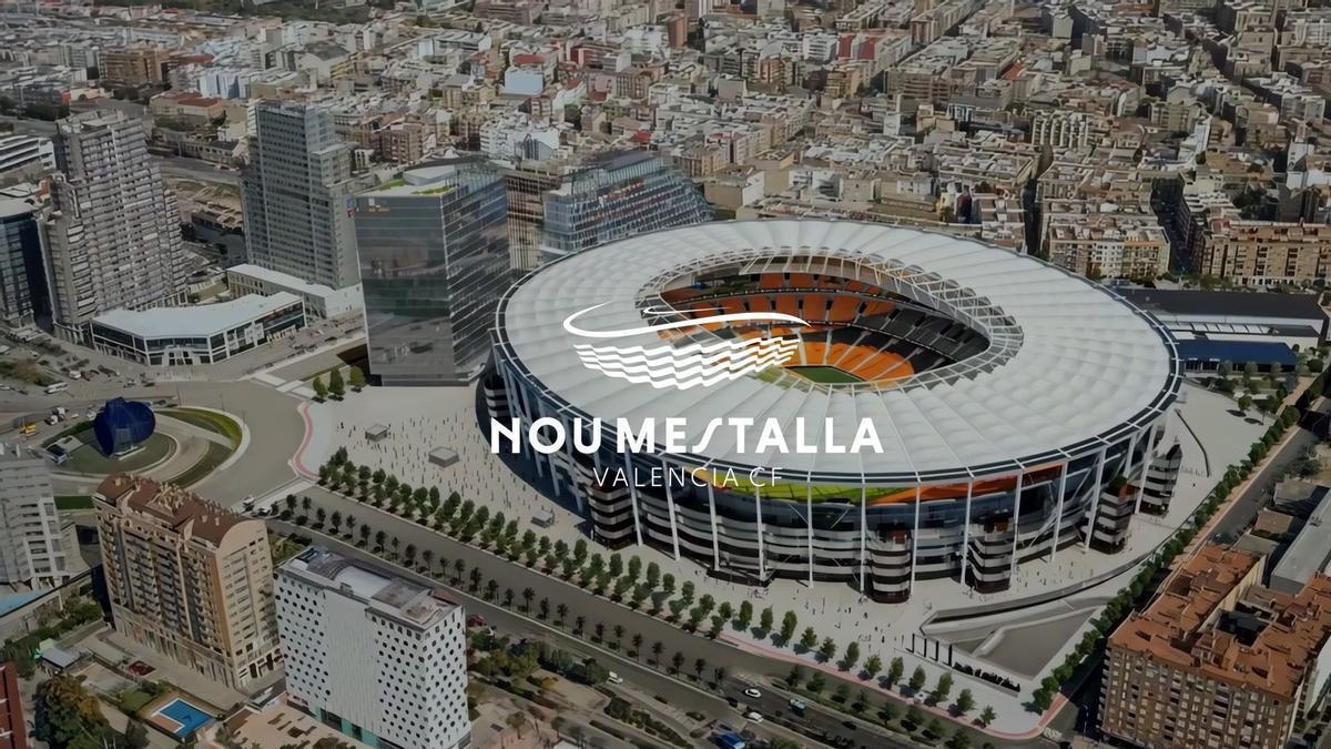 VIDEO VCF | El Nou Mestalla entra en la fase de la gran cubierta