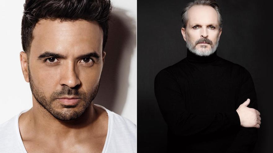 Luis Fonsi y Miguel Bosé