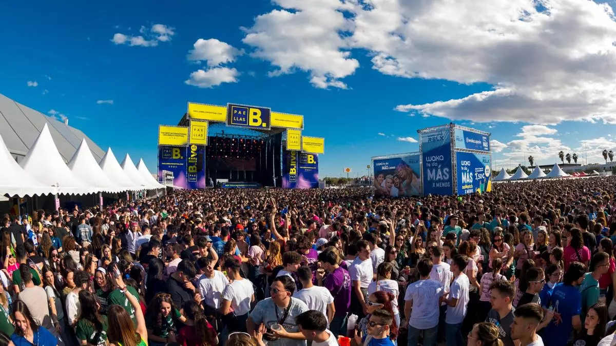 Paellas Be Live Festival, un icono del ocio universitario internacional en Alicante