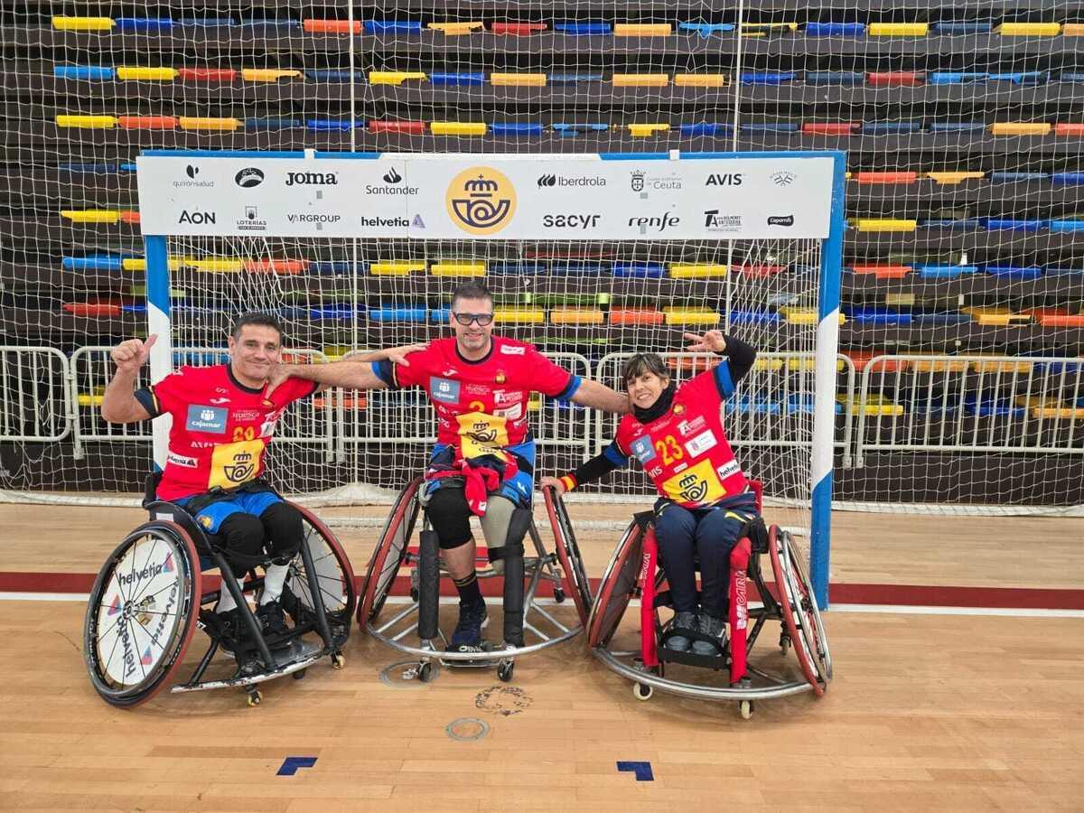 Los tres jugadores del CD Iplacea convocados por la Selección Española