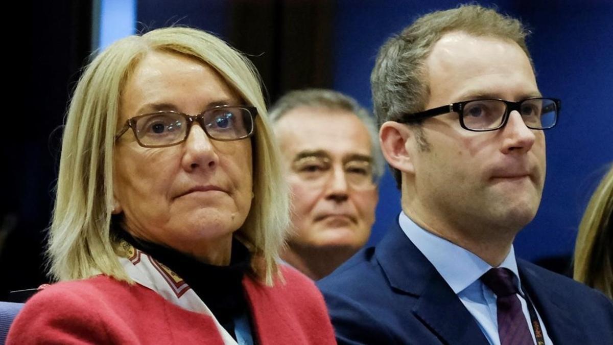 La nueva jefa del gabinete de  Jean-Claude Juncker , Clara Martínez.