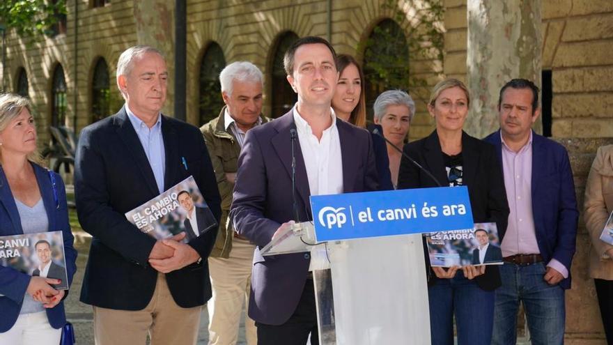 Llorenç Galmés (PP) presenta sus 262 propuestas para el Consell de Mallorca