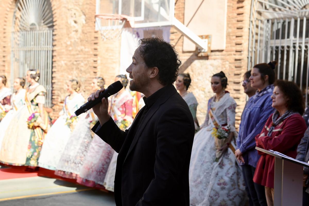Carmen Prades vuelve a su colegio, el Pío XII