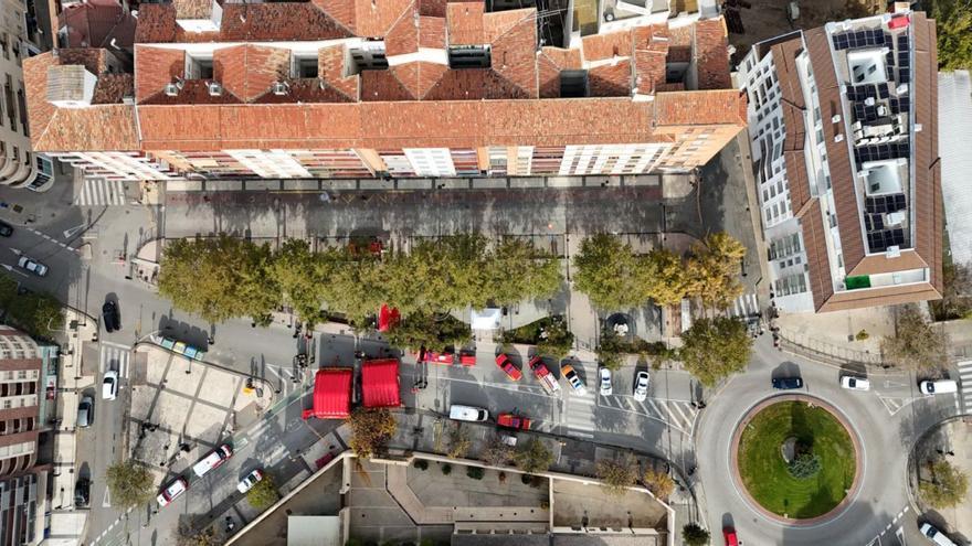 Vuelco a la vida para los vecinos de la plaza Santa Clara de Huesca
