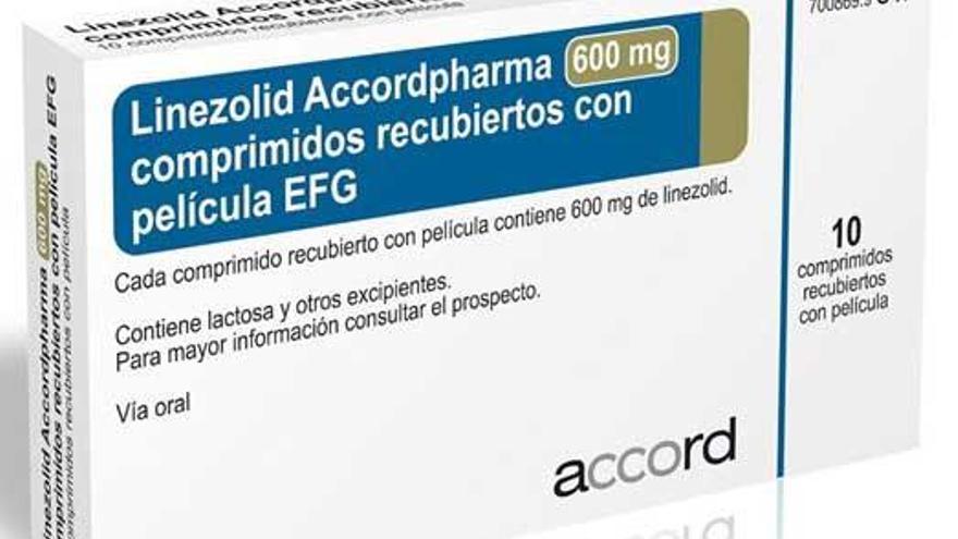 Retiran el antibiótico &#039;Linezolid accordpharma&#039; distribuido en dos zonas de Extremadura