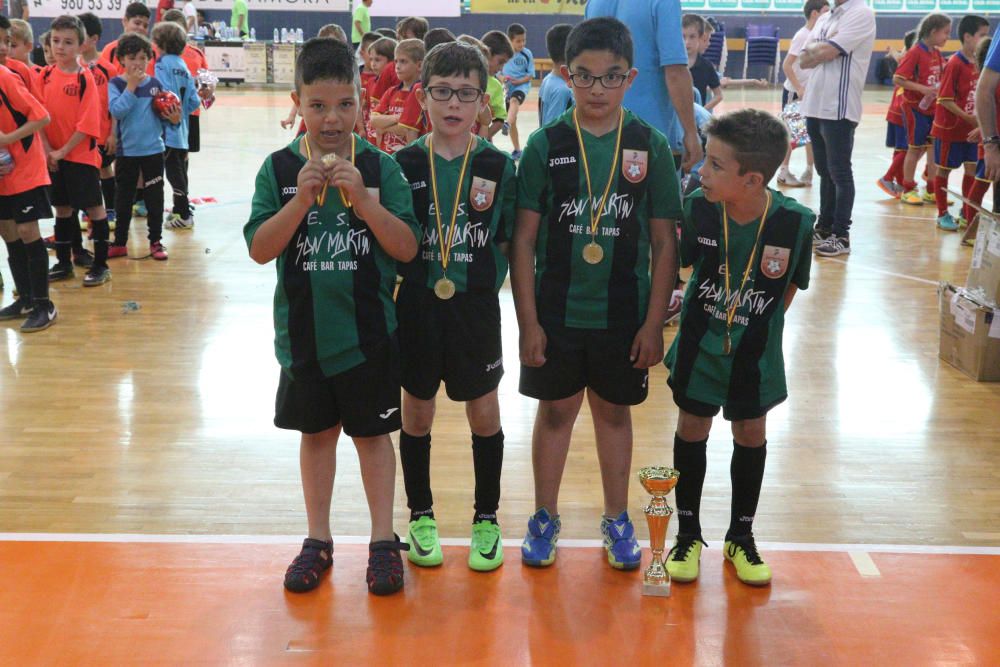 Entrega de trofeos del Torneo de La Amistad