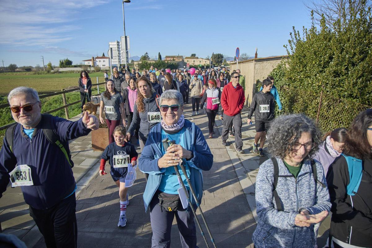 Imatges de la Run4Cancer a Riudellots de la Selva