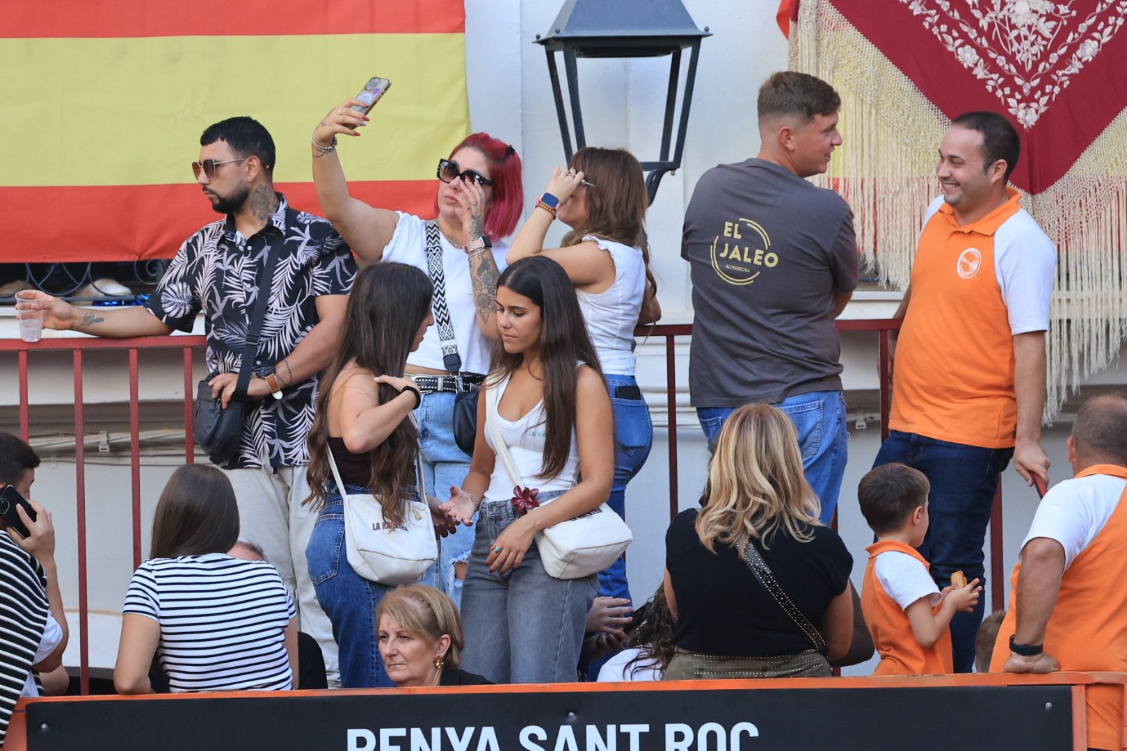 Las imágenes del primer encierro y de las exhibiciones taurinas de las fiestas de Almassora