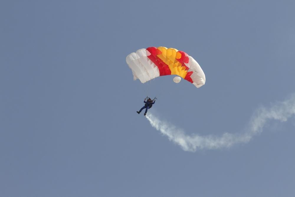 El Rey preside el festival aéreo de la Academia del Aire en Murcia