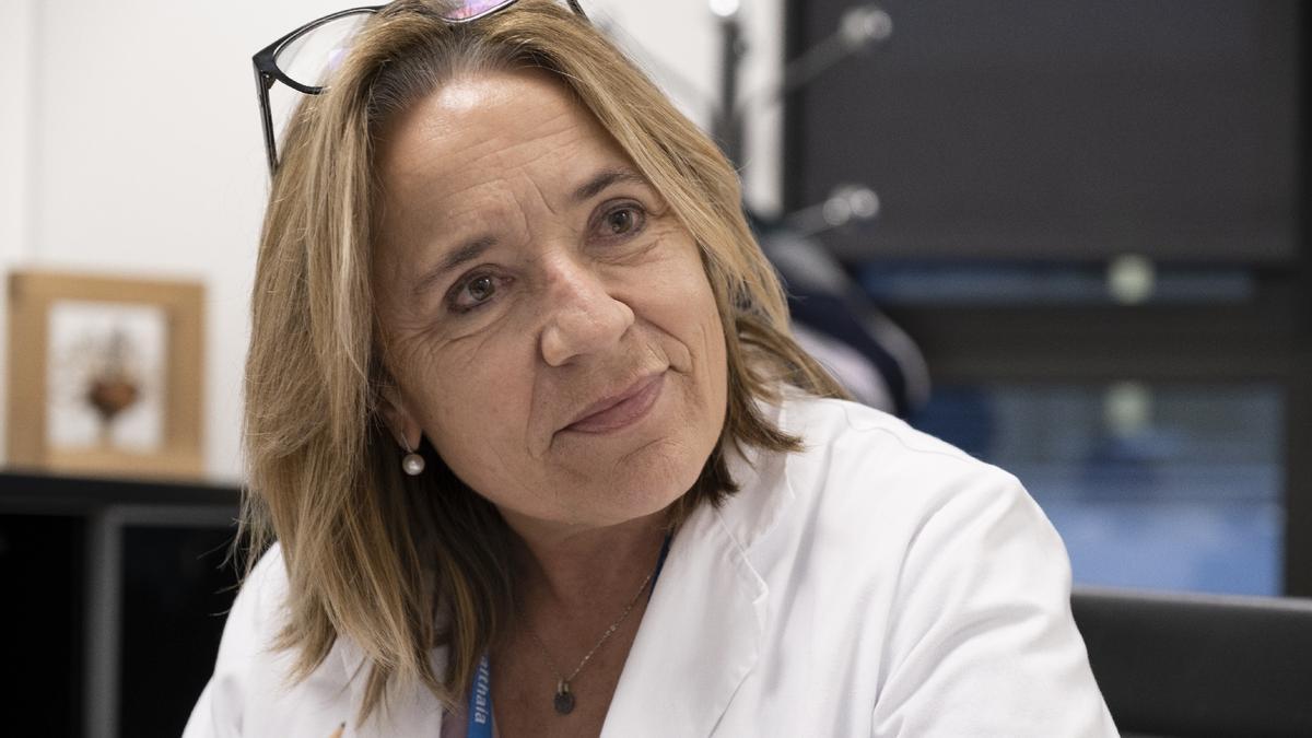 Montserrat Domènech, cap de Servei d'Oncologia i directora assistencial d'Althaia