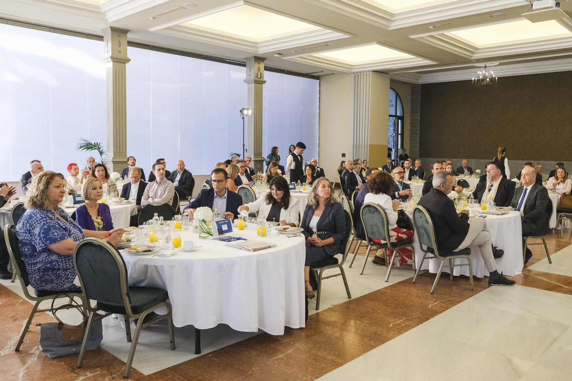 Foro Cambio Climático, con la presencia del consejero de Transición Ecológica del Gobierno de Canarias, Mariano Hernández Zapata. 