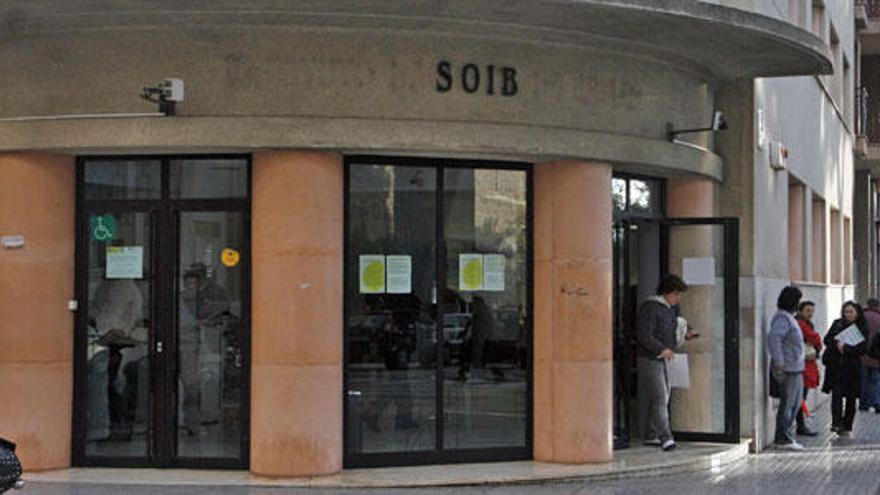 Oficinas del SOIB en Palma.