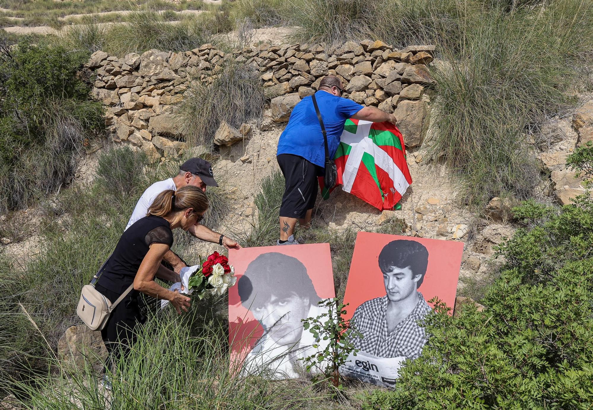 Homenaje a Lasa y Zabala en Busot 40 años después de su asesinato