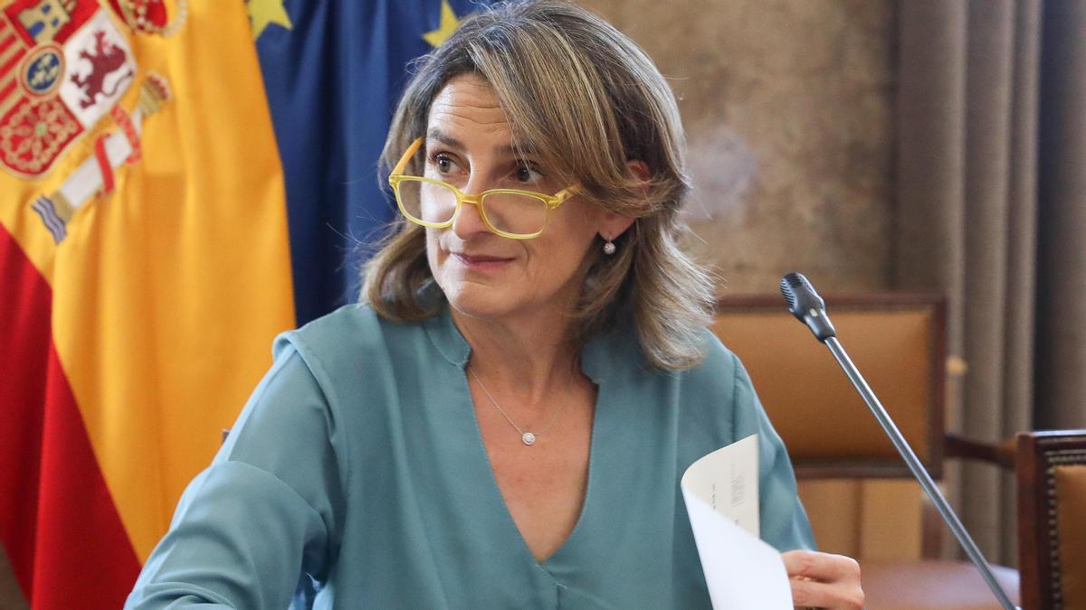 La vicepresidenta tercera y ministra para la Transición Ecológica, Teresa Ribera.