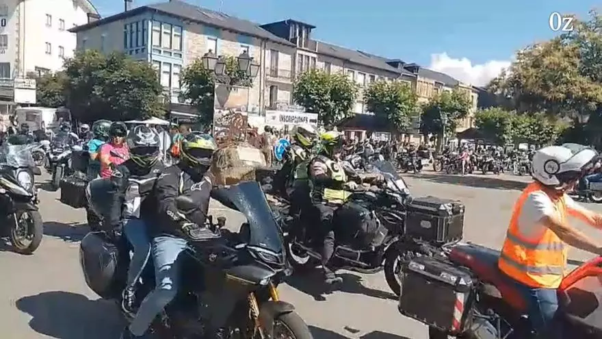 La Concentración Internacional de Motos del Lago de Sanabria más reivindicativa: primera ruta hasta Villardeciervos