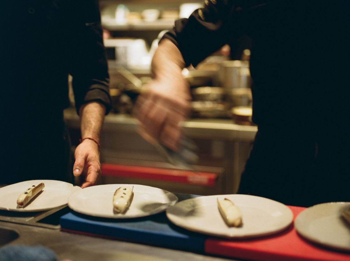Así es y esto se come en el restaurante Open de Alicante