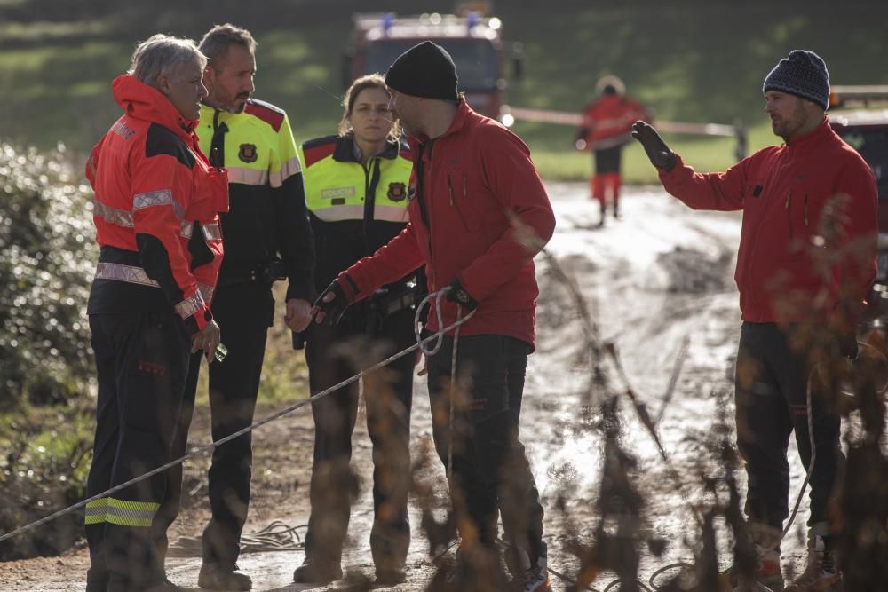 Troben mort el jove de Lloret desaparegut en una séquia de Sils