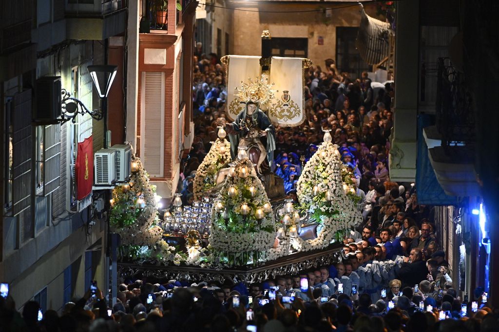 Procesión de la Virgen de la Piedad en Cartagena