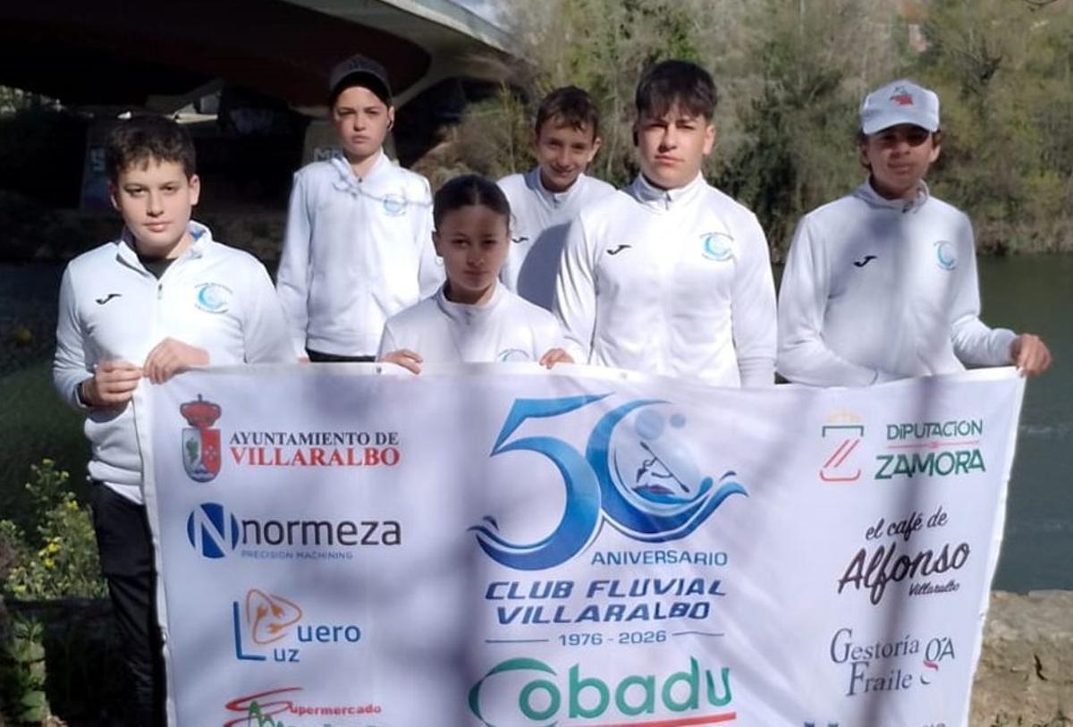 Expedición del Club Fluvial Villaralbo. | CEDIDA