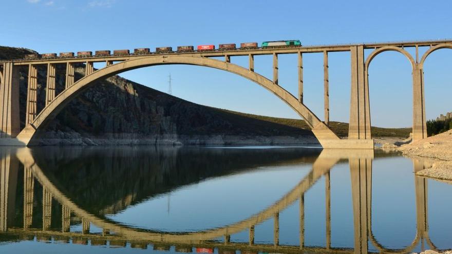 Imagen actual del Viaducto | Jorge Sánchez Rivera. Asociación Ferroviaria Zamorana. 