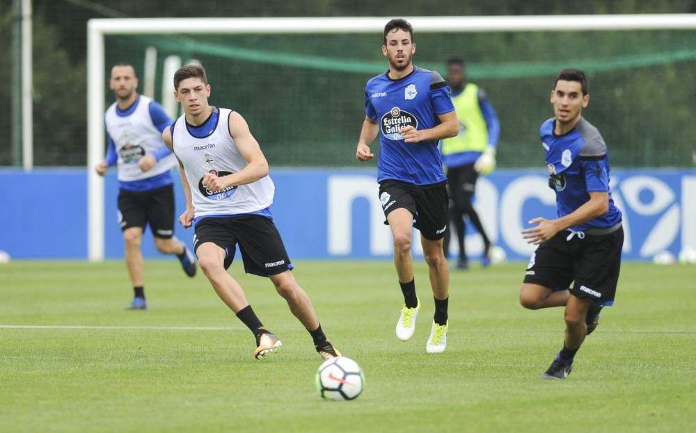 El jugador de la Sagrada Familia amplía un año de contrato con el club y jugará cedido con el Sporting la próxima temporada.